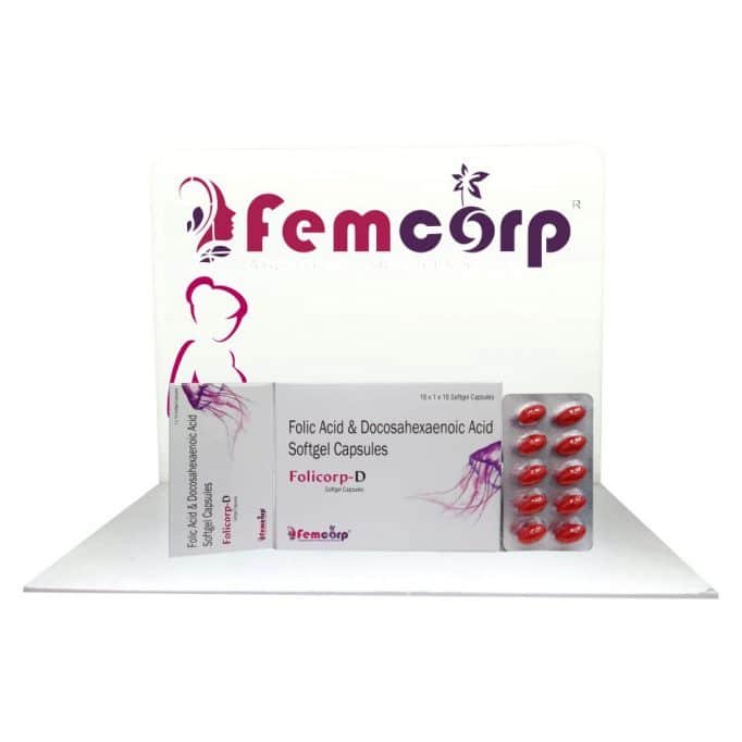 Folic Acid 5mg + DHA 200mg