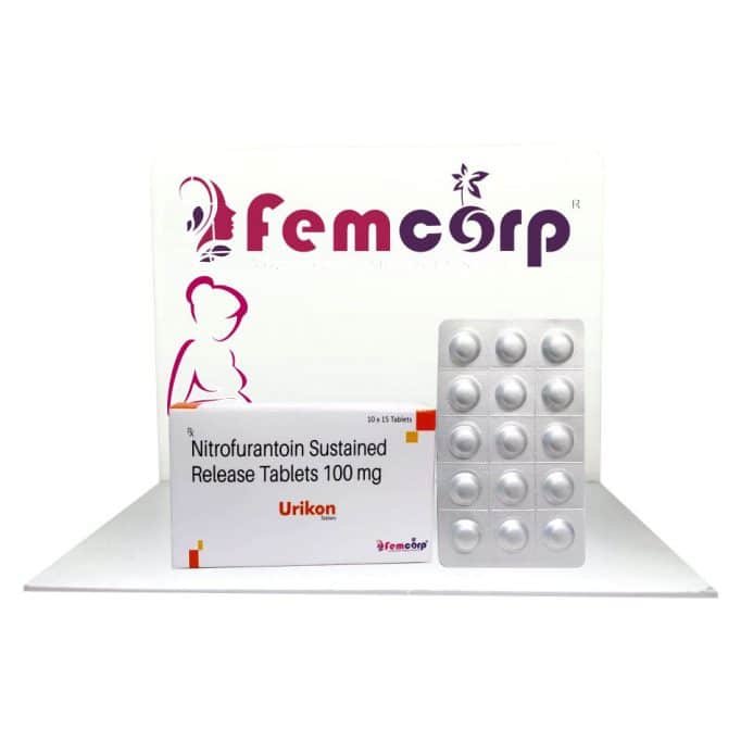 Nitrofurantoin Sustained Release Tablets 100mg